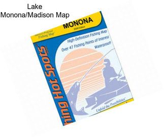 Lake Monona/Madison Map