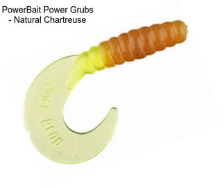 PowerBait Power Grubs - Natural Chartreuse
