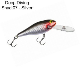 Deep Diving Shad 07 - Silver