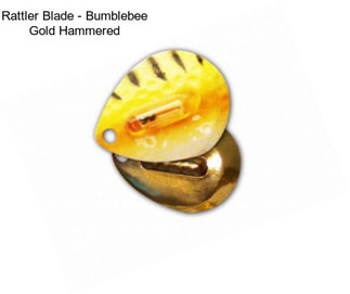 Rattler Blade - Bumblebee Gold Hammered