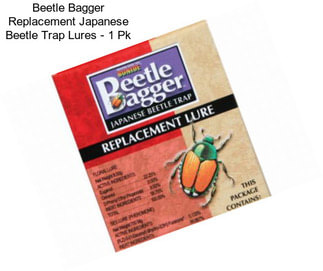 Beetle Bagger Replacement Japanese Beetle Trap Lures - 1 Pk