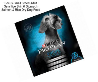 Focus Small Breed Adult Sensitive Skin & Stomach Salmon & Rice Dry Dog Food