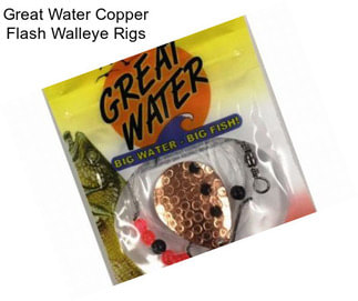 Great Water Copper Flash Walleye Rigs