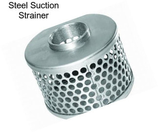 Steel Suction Strainer