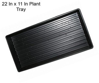 22 In x 11 In Plant Tray