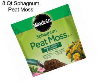 8 Qt Sphagnum Peat Moss