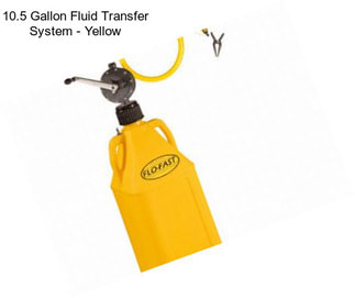10.5 Gallon Fluid Transfer System - Yellow