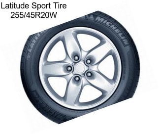 Latitude Sport Tire 255/45R20W