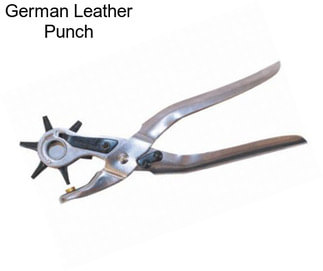 German Leather Punch