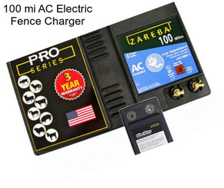 100 mi AC Electric Fence Charger