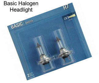 Basic Halogen Headlight