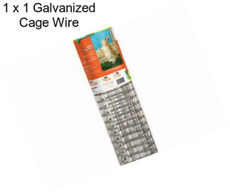 1 x 1 Galvanized Cage Wire