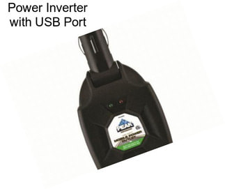 Power Inverter with USB Port