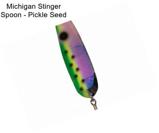 Michigan Stinger Spoon - Pickle Seed