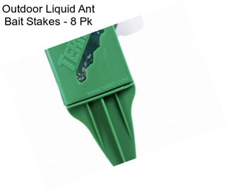 Outdoor Liquid Ant Bait Stakes - 8 Pk