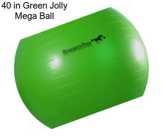 40 in Green Jolly Mega Ball