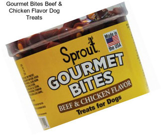 Gourmet Bites Beef & Chicken Flavor Dog Treats