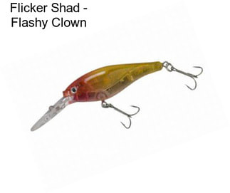 Flicker Shad - Flashy Clown