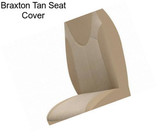 Braxton Tan Seat Cover