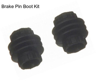 Brake Pin Boot Kit