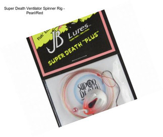 Super Death Ventilator Spinner Rig - Pearl/Red