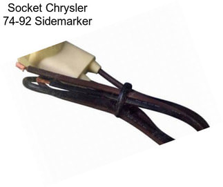 Socket Chrysler 74-92 Sidemarker