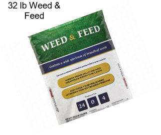 32 lb Weed & Feed