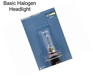 Basic Halogen Headlight