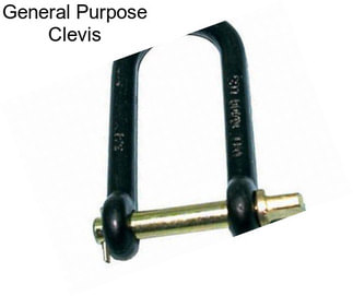 General Purpose Clevis