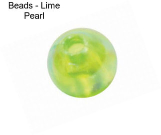 Beads - Lime Pearl