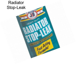 Radiator Stop-Leak