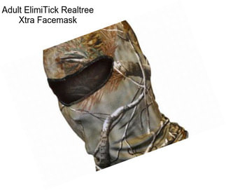 Adult ElimiTick Realtree Xtra Facemask