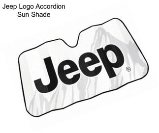 Jeep Logo Accordion Sun Shade