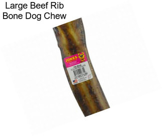 Large Beef Rib Bone Dog Chew