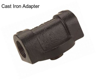 Cast Iron Adapter