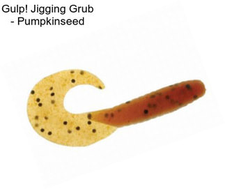 Gulp! Jigging Grub - Pumpkinseed