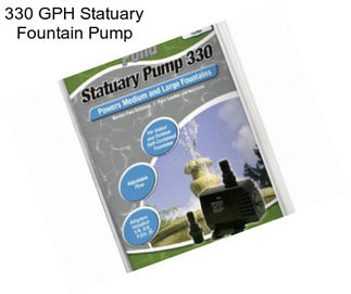 330 GPH Statuary Fountain Pump