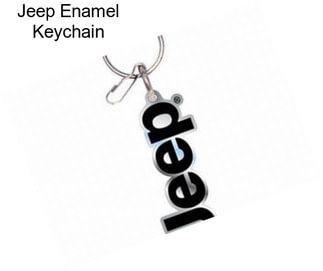 Jeep Enamel Keychain