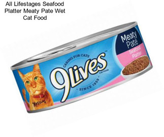 All Lifestages Seafood Platter Meaty Pate Wet Cat Food