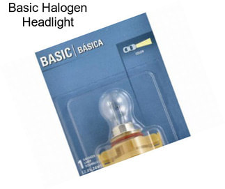 Basic Halogen Headlight