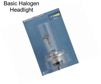 Basic Halogen Headlight