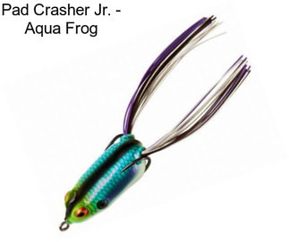 Pad Crasher Jr. - Aqua Frog