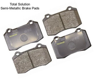 Total Solution Semi-Metallic Brake Pads