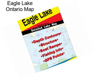 Eagle Lake Ontario Map