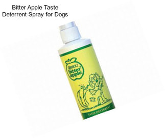 Bitter Apple Taste Deterrent Spray for Dogs