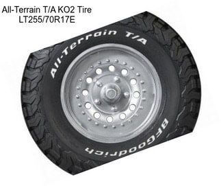 All-Terrain T/A KO2 Tire LT255/70R17E