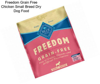 Freedom Grain Free Chicken Small Breed Dry Dog Food