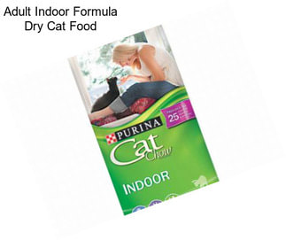 Adult Indoor Formula Dry Cat Food