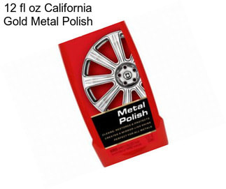 12 fl oz California Gold Metal Polish