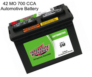 42 MO 700 CCA Automotive Battery